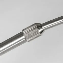 QAZQA Leuchten Ohne Schirm|Bogenlampen*Moderne Bogenleuchte Stahl mit Marmorfuß - XXL