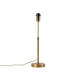 QAZQA Schlafzimmerlampen|Küchenlampen*Moderne bronzefarbene verstellbare Tischleuchte - Parte