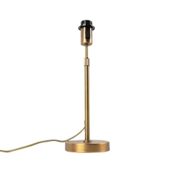 QAZQA Schlafzimmerlampen|Küchenlampen*Moderne bronzefarbene verstellbare Tischleuchte - Parte