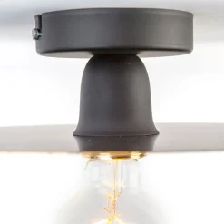 QAZQA Deckenleuchten|Wohnzimmerlampen*Moderne Deckenlampe Gold 40cm - Disque