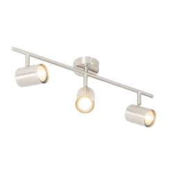 QAZQA Deckenstrahler|Aufbaustrahler*Moderne Deckenleuchte aus Stahl 3-flammig verstellbar - Jeana