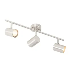 QAZQA Deckenstrahler|Aufbaustrahler*Moderne Deckenleuchte aus Stahl 3-flammig verstellbar - Jeana