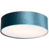 QAZQA Deckenleuchten|Wohnzimmerlampen*Moderne Deckenleuchte blau 40 cm - Drum