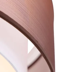 QAZQA Deckenleuchten|Wohnzimmerlampen*Moderne Deckenleuchte braun mit weiß 50 cm 3-flammig - Drum Duo