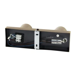 QAZQA Schlafzimmerlampen|Küchenlampen*Moderne Deckenleuchte Bronze 2-flammig verstellbar rechteckig - Jeana