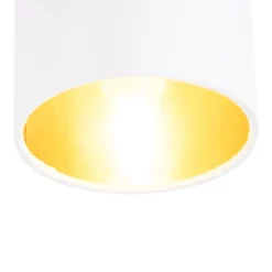 QAZQA Deckenstrahler|Aufbaustrahler*Moderne Deckenleuchte 6-Flammig weiß - Lofty