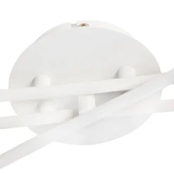 QAZQA Deckenstrahler|Aufbaustrahler*Moderne Deckenleuchte 6-Flammig weiß - Lofty