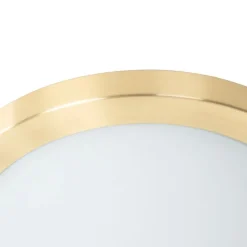 QAZQA Gartenbeleuchtung|Badezimmerlampen*Moderne Deckenleuchte gold 31 cm IP44 - Yuma