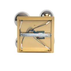 QAZQA Deckenleuchten|Wohnzimmerlampen*Moderne Deckenleuchte Gold 5-Licht mit Rauchglas - Athen