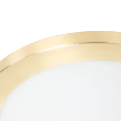 QAZQA Gartenbeleuchtung|Badezimmerlampen*Moderne Deckenleuchte Gold 41 cm IP44 - Yuma