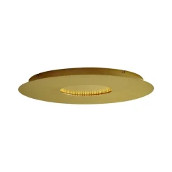 QAZQA Led-Deckenleuchten|Deckenleuchten*Moderne Deckenleuchte Gold 60cm inkl. LED 3-Stufen Dimmbar - Morning