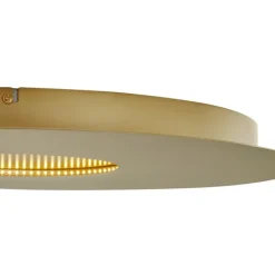 QAZQA Led-Deckenleuchten|Deckenleuchten*Moderne Deckenleuchte Gold 60cm inkl. LED 3-Stufen Dimmbar - Morning