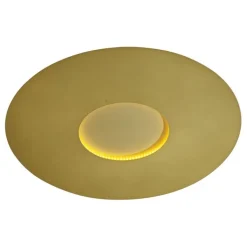 QAZQA Led-Deckenleuchten|Deckenleuchten*Moderne Deckenleuchte Gold 60cm inkl. LED 3-Stufen Dimmbar - Morning