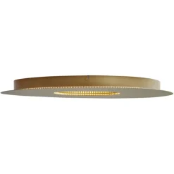QAZQA Led-Deckenleuchten|Deckenleuchten*Moderne Deckenleuchte Gold 60cm inkl. LED 3-Stufen Dimmbar - Morning