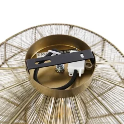 QAZQA Schlafzimmerlampen|Küchenlampen*Moderne Deckenleuchte Messing 30 cm - Bolti