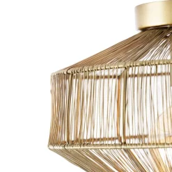 QAZQA Schlafzimmerlampen|Küchenlampen*Moderne Deckenleuchte Messing 30 cm - Bolti