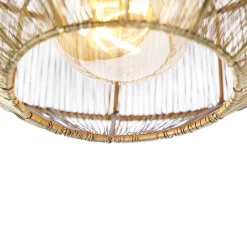 QAZQA Schlafzimmerlampen|Küchenlampen*Moderne Deckenleuchte Messing 30 cm - Bolti