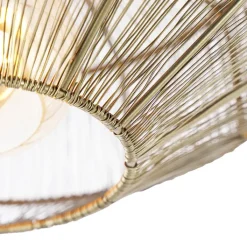 QAZQA Schlafzimmerlampen|Küchenlampen*Moderne Deckenleuchte Messing 30 cm - Bolti