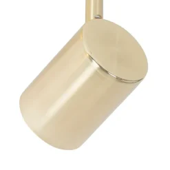 QAZQA Schlafzimmerlampen|Küchenlampen*Moderne Deckenleuchte Messing 2-flammig verstellbar - Jeana