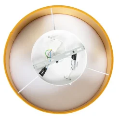 QAZQA Schlafzimmerlampen|Küchenlampen*Moderne Deckenleuchte Ocker 40 cm - Drum