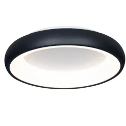 Trio Leuchten Led-Deckenleuchten|Deckenleuchten*Moderne Deckenleuchte Schwarz 45cm inklusive dimmbarer LED - Cardona