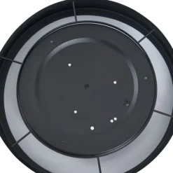 QAZQA Led-Deckenleuchten|Deckenleuchten*Moderne Deckenleuchte Schwarz Samt 40cm inkl. LED 3-Stufen Dimmbar - Sue