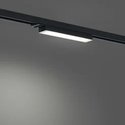 QAZQA Led-Strahler|Deckenstrahler*Moderne Deckenleuchte Schwarz für Schienenbeleuchtungssystem 1-Phasen 5W 400 lm 2700-4000K - Iconic Tsiri