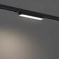QAZQA Led-Strahler|Deckenstrahler*Moderne Deckenleuchte Schwarz für Schienenbeleuchtungssystem 1-Phasen 5W 400 lm 2700-4000K - Iconic Tsiri