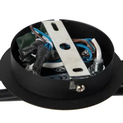 QAZQA Deckenstrahler|Aufbaustrahler*Moderne Deckenleuchte schwarz 6-Flammig - Lofty