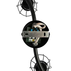 QAZQA Deckenstrahler|Aufbaustrahler*Moderne Deckenleuchte schwarz 63 cm 3-Licht verstellbar - Botu