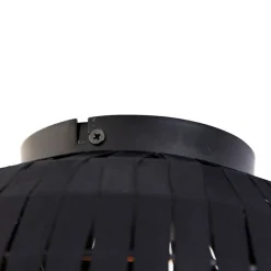 QAZQA Deckenleuchten|Wohnzimmerlampen*Moderne Deckenleuchte schwarz 26 cm - Zoë