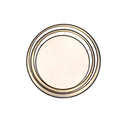 QAZQA Schlafzimmerlampen|Küchenlampen*Moderne Deckenleuchte schwarz 45 cm 3-flammig - Drum Trio