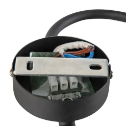 QAZQA Deckenstrahler|Aufbaustrahler*Moderne Deckenleuchte schwarz - Lofty