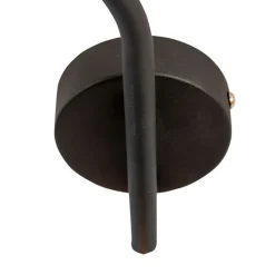 QAZQA Deckenstrahler|Aufbaustrahler*Moderne Deckenleuchte schwarz - Lofty