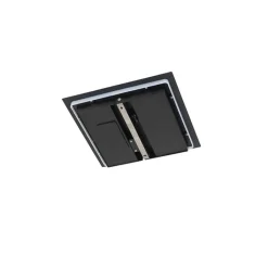 QAZQA Gartenbeleuchtung|Badezimmerlampen*Moderne Deckenleuchte schwarzes Quadrat inkl. LED IP44 - Lys