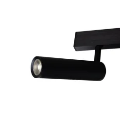 Trio Leuchten Led-Strahler|Led-Deckenleuchten*Moderne Deckenleuchte schwarz inkl. dimmbarer LED mit Fernbedienung - Zeno