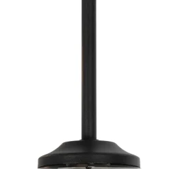 QAZQA Deckenleuchten|Esszimmerlampen*Moderne Deckenleuchte schwarz 9-Licht mit Rauchglas - Athen