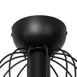 QAZQA Deckenleuchten|Wohnzimmerlampen*Moderne Deckenleuchte Schwarz Draht - Palica