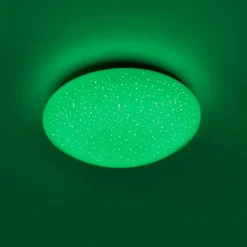 Kinder Paul Neuhaus Kinderzimmerlampen|Led-Deckenleuchten*Moderne Deckenleuchte weiß mit Sterneffekt inkl. LED - Bex