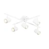 QAZQA Küchenlampen|Deckenstrahler*Moderne Deckenleuchte weiß 5-flammig verstellbar quadratisch - Jeana