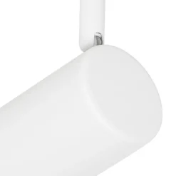 QAZQA Küchenlampen|Deckenstrahler*Moderne Deckenleuchte weiß 5-flammig verstellbar quadratisch - Jeana