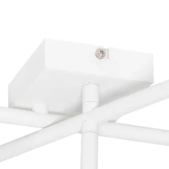 QAZQA Küchenlampen|Deckenstrahler*Moderne Deckenleuchte weiß 5-flammig verstellbar quadratisch - Jeana