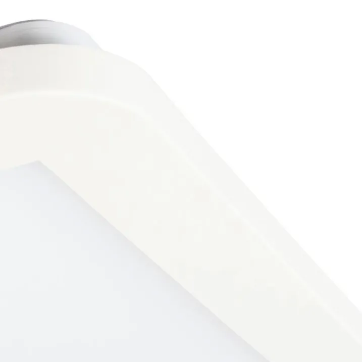 QAZQA Gartenbeleuchtung|Badezimmerlampen*Moderne Deckenleuchte weiß 40cm quadratisch inkl. LED 3-stufig dimmbar IP44 - Steve