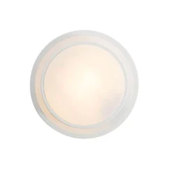 QAZQA Gartenbeleuchtung|Badezimmerlampen*Moderne Deckenleuchte weiß 25 cm IP44 - Walden