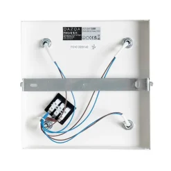 QAZQA Schlafzimmerlampen|Küchenlampen*Moderne Deckenleuchte weiß 4-flammig verstellbar quadratisch - Jeana