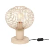 Trio Leuchten Tischlampen*Moderne Draht-Tischleuchte Beige 23cm - Gila