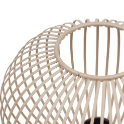 Trio Leuchten Tischlampen*Moderne Draht-Tischleuchte Beige 23cm - Gila