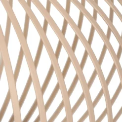 Trio Leuchten Tischlampen|Wohnzimmerlampen*Moderne Draht-Tischleuchte Beige 33cm - Gila