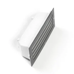 QAZQA Gartenbeleuchtung|Außenstrahler*Moderne Einbauleuchte dunkelgrau IP44 - Hurricane