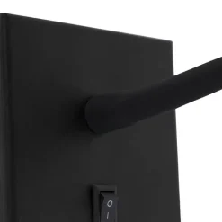 QAZQA Led-Wandleuchten|Wandleuchten*Moderne flexible Wandleuchte schwarze LED - Flex